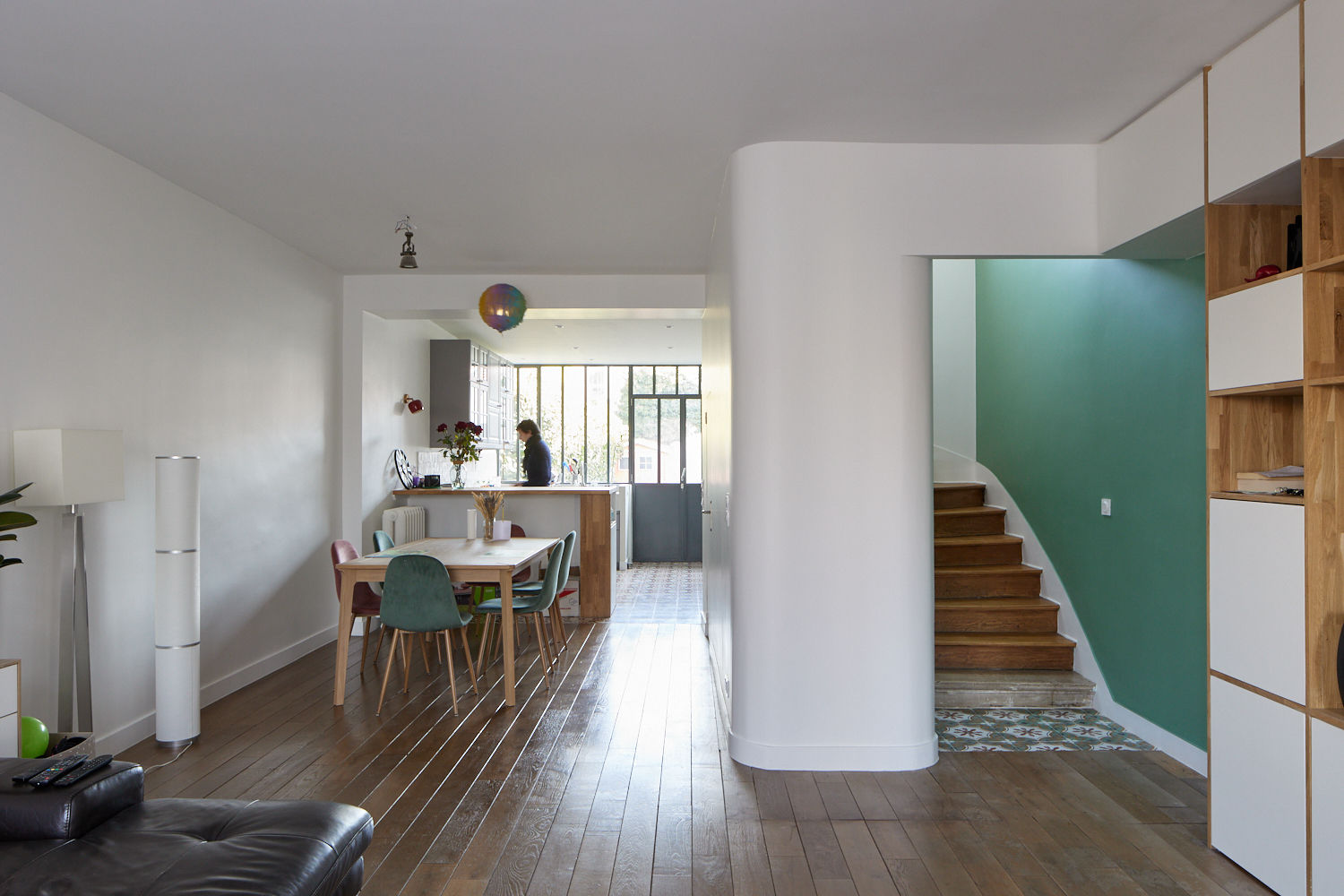 Marie et Paula architectes Renovation maison Nogent-sur-Marne salle à manger