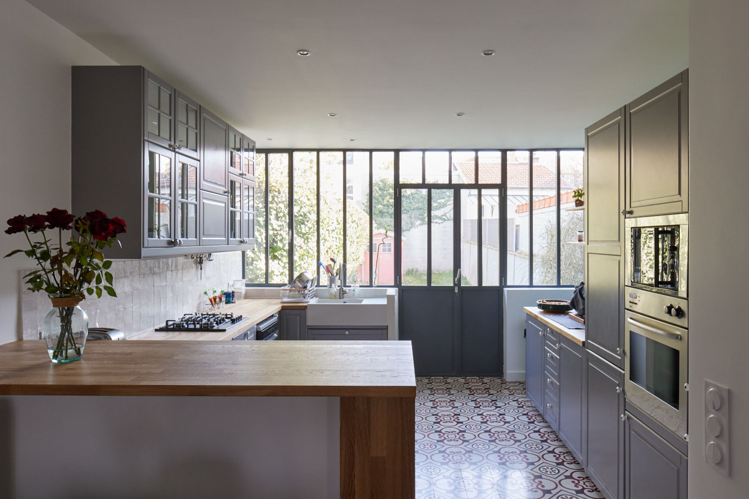Marie et Paula architectes Renovation maison Nogent-sur-Marne cuisine